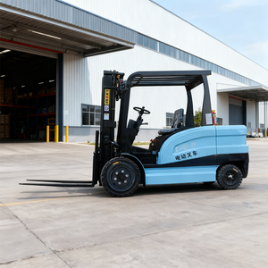 Chariot élévateur électrique peu coûteux de 2,5 tonnes avec batterie au plomb-acide ; Chariot élévateur à contrepoids de 3 tonnes ; Utilisation agricole/domestique de 5 tonnes. - Product Image 1