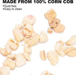 Arena para gatos a base de mazorca de maíz degradable ecológica, granos de maíz, abrasivos para granallado - Product Image 4