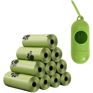 2025 Hot Sale Luxury Cartoon Scented <b>Compostable</b> Biodegradable Thick 100% Leak Proof Strong Odor Control Pet Dog Poop <b>Bags</b> - Product Image 1