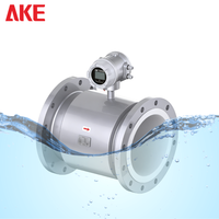 Débitmètre électromagnétique professionnel OEM pour liquides conducteurs et eaux usées, alimentation 240V/24V, prix usine