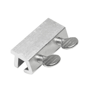 Verrou de fenêtre Ping Pong en alliage d'aluminium, limiteur de porte et fenêtre, à trou unique, 17g, design minimaliste, installation facile - Product Image 1