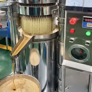 Pressa a freddo centrifuga olio greggio semi di soia girasole olio di cocco presse attrezzature per l'estrazione dell'olio pressa idraulica