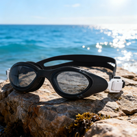Lunettes de natation pour adultes haut de gamme YL2200, nouvelles, anti-buée, anti-UV, pont nasal intégré, lunettes de natation, design breveté