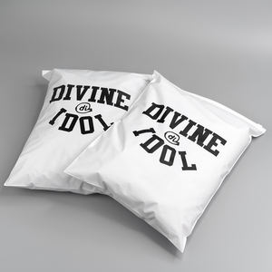 Bolsa de Plástico Blanca con Cierre Zip para Camisetas con Logotipo Impreso Personalizado, Bolsa para Ropa con Cierre Reutilizable, Bolsas Mate con Cierre para Empacar Ropa - Product Image 3