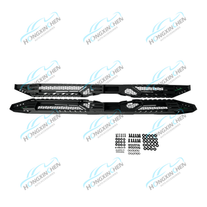 Estribos negros universales para vehículos <span class=keywords><strong>4x4</strong></span> Escalones laterales para Suzuki Grand <span class=keywords><strong>Vitara</strong></span> Off-Road Ford Frontier Mitsubishi Navara - Product Image 3