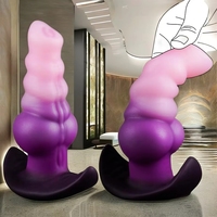 Hochwertiger Silikon-Prostatamassager mit Starker Saugkraft, Analer Vibrator für Männer, Täglich Wasserdicht, Hergestellt in China