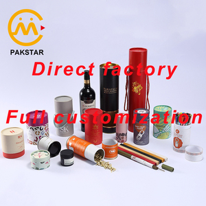 Tubo de Papel Kraft Biodegradable con Logotipo Personalizado, Cilíndrico, para Envasado de Dulces, Café y Té, Reciclable - Product Image 6