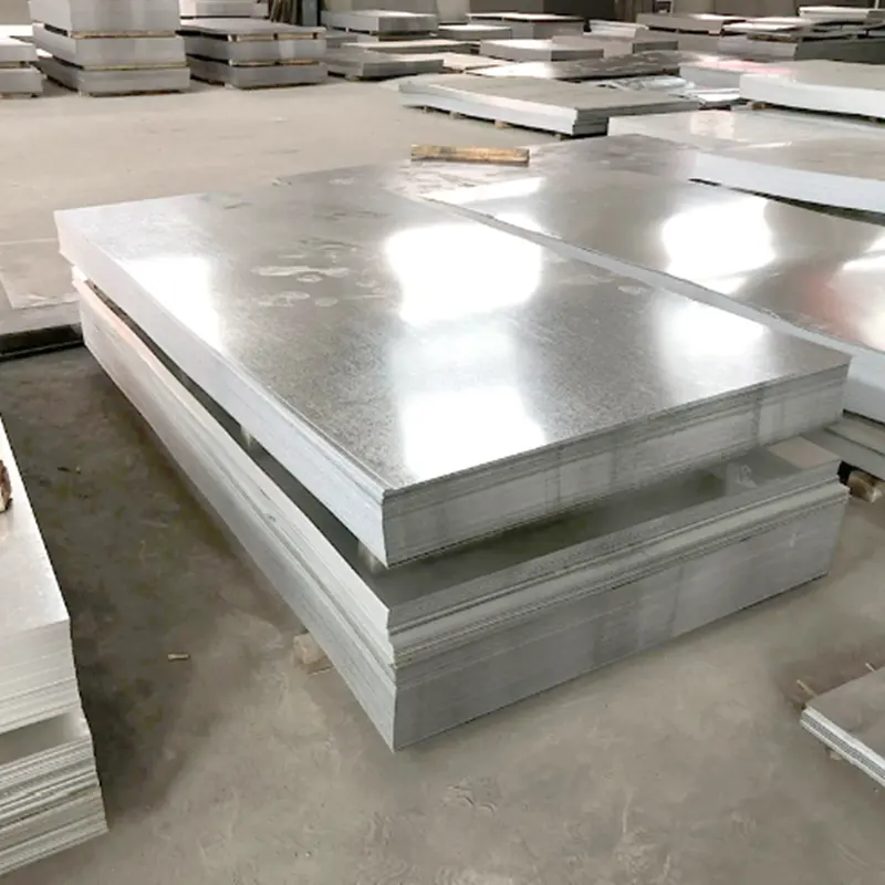 Materiale da costruzione in metallo di alta qualità piastra laminata a freddo a caldo rivestimento in lega di zinco durevole pannelli di copertura lamiera di acciaio Galvalume