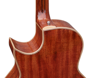 กีตาร์โปร่งอะคูสติกแบบ Cutaway ขนาด 41 นิ้ว รุ่น JF Scoop  หน้าไม้ Spruce Engelman แท้  หลังและข้างไม้ Mahogany แท้  ฝังลาย Abalone  แบบ OEM - Product Image 4