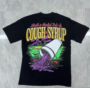 Eso es un montón horrible de jarabe <span class=keywords><strong>para</strong></span> la tos Drankenstein camiseta de alta calidad 100% algodón cuello redondo estampado de gran tamaño <span class=keywords><strong>personalizado</strong></span> Unisex hombres - Product Image 2