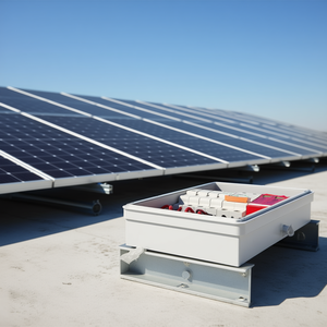 Caja Combinadora de Paneles Solares de 4 Cadenas, Sistema de Paneles Solares, Fusible de 15A, Interruptor de 63A, IP65, Uso en Exteriores - Product Image 2