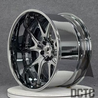 DCTC Nouvelle jante en alliage d'aluminium forgé 6061-T6 personnalisée de 17 à 26 pouces 5x114,3 mm Beadlock tout-terrain certifiée DOT Garantie de 5 ans