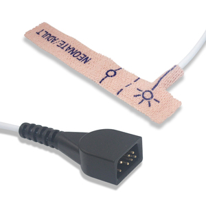 Sensore Spo2 a 7 Pin, 0,9m in Tessuto Non Tessuto Monouso per Adulti/Nuovi Nati, Sonda Spo2 - Product Image 1