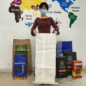 ถุงบรรจุภัณฑ์กระดาษคราฟท์สีขาว2ชั้นสำหรับอาหารเมล็ด<span class=keywords><strong>ข้าวโพด</strong></span>เมล็ดข้าวสาลี<span class=keywords><strong>เมล็ด</strong></span>พืชทางการเกษตร - Product Image 3