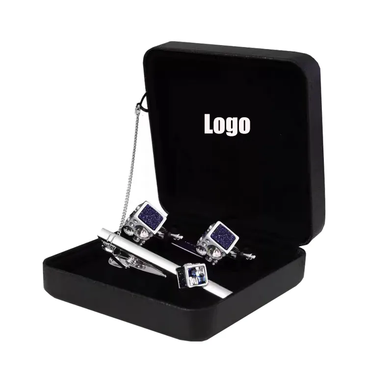 Wholesale Custom luxury Logo paper gift Cuff links box Paper Jewelry Packaging drawer Box For ring Necklace Bracelet