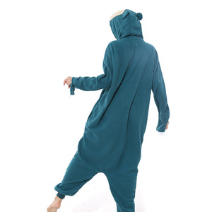 Gran oferta dibujos animados Snorlax Cosplay conjunto completo disfraces de lujo franela dormir mono Halloween - Product Image 3