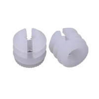 Écrous en plastique PP transparents-Attaches de connecteur de meubles métriques certifiées pour raccords de décoration intérieure