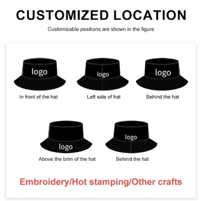 Chapeau bob en polyester uni de haute qualité Joychuang, protection solaire pour l'extérieur, adapté aux hommes et aux femmes - Product Image 2