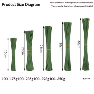 Oferta 2024: Alambre Floral Galvanizado, Alambre Floral Recubierto de PVC y Alambre para Tallos Florales para Suministros de Jardinería - Product Image 4
