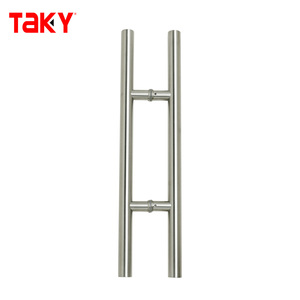 Manija de vidrio para baño de acero inoxidable, manijas de puerta de vidrio largas, manija de puerta de vidrio para cuarto de ducha de doble cara - Product Image 6