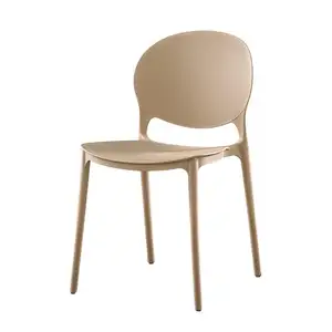 Modernes Design PP Kunststoff Armless Esszimmers tuhl Hocker für Home Bar Factory Großhandel für Esszimmer Restaurant angepasst