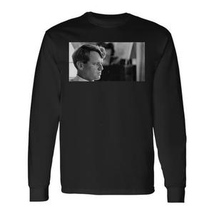 Camiseta de manga larga Robert Bobby Kennedy, algodón negro, unisex, talla para adultos M L XL XXL - Product Image 1