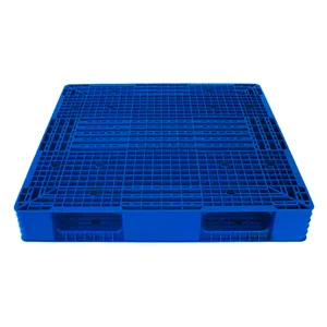 Warehouse Material Storage Pallet Industrial Double Face Stackable Plastic Pallet Euro Moving Pallet