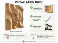 Vente en gros de sculptures murales en bois MDF, design moderne de luxe, panneau décoratif mural, art mural paramétrique en bois pour la décoration intérieure du salon