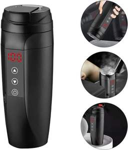 Venta al por mayor: Las tazas inteligentes de acero inoxidable 304 más populares con logotipo personalizado, de 12V/24V, con enchufe para encendedor de coche, al por mayor. - Product Image 2
