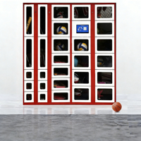 Gabinete de Alquiler de Autoservicio de Alta Capacidad para Estadios de Fútbol/Baloncesto | Solución de Almacenamiento Inteligente con Bloqueo Remoto y Control por Aplicación