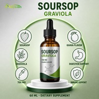 Complément Alimentaire Liquide Amère de Corossol 60ml, Meilleure Vente à l'Exportation, Vente Directe Usine, OEM