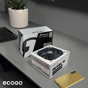 ATX3.1 PCIe 5.1 พาวเวอร์ซัพพลายแบบโมดูลาร์เต็มรูปแบบ 80+ <span class=keywords><strong>Platinum</strong></span> DC 1050/1250W 24 พิน สำหรับพีซี สีขาว สำหรับเกมมิ่ง เดสก์ท็อป เซิร์ฟเวอร์ มีสินค้าในสต็อก - Product Image 1