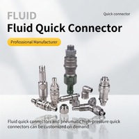 Raccord rapide universel UQD, coupleur auto-étanche à bille en acier pour système de refroidissement liquide de centre de données CDU