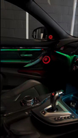 Kit d'éclairage d'ambiance intérieur LED Symphony 256 couleurs pour BMW Série 4/5 M4 F82/F83/F32/F33/F10/18 - Accessoires de décoration