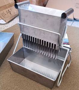 अच्छी गुणवत्ता खनन मशीनरी स्टेनलेस स्टील नाला नमूना विभक्त चौड़ाई 5mm/7.5mm/15mm नाला पारखी - Product Image 4