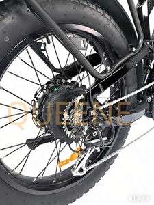 Bicicleta Eléctrica Todoterreno de 24 Pulgadas con Doble Motor, Doble Batería de 60V/72V 40AH, Neumáticos Anchos y Amortiguador - Product Image 1
