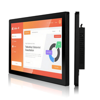 Monitor Industri Layar Sentuh Android 15.6 21.5 Inci Kecerahan Tinggi IP65 1000 Nits Bingkai Terbuka Antarmuka USB Garansi 1 Tahun