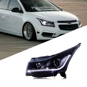 Feu de voiture pour Chevrolet Cruze 2009-2013, ensemble de phare modifié LED avec lentille bi-optique, assemblage de phare au xénon