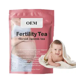 OEM/ODM/OBM özel etiket bitkisel organik detoks doğurganlık doğal kadın doğurganlık çay Boost kadınlar gebelik taşıma rahim çay