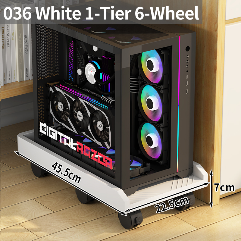 036 B-014 Black 6 Wheel L