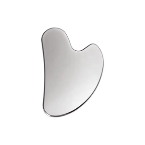 Outils de massage Gua Sha en acier 420, forme cœur, 8,5 x 5,5 cm, 1,5 mm, économiques, pour soins de la peau, vente en gros - Product Image 3