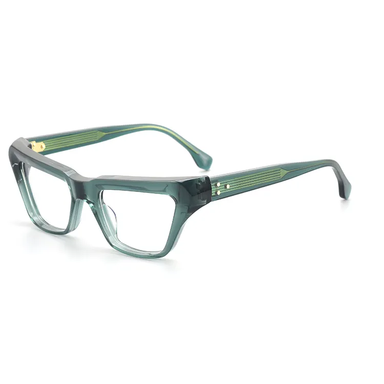 أفضل مبيعات في 2023 إطارات نظارات بصرية من الأسيتات ذات نمط جديد بسيط