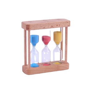<span class=keywords><strong>Ensemble</strong></span> de sabliers en bois pour le thé et le nettoyage des dents, 125 <span class=keywords><strong>minutes</strong></span>, design moderne et minimaliste, cadeau créatif et ornement - Product Image 5