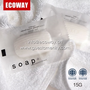 15G Trong Suốt Bọc Rắn Hóa Chất Tắm Xà Phòng Mini Khách Sạn Trắng Xà Phòng Có Thể Tái Chế Bán Buôn - Product Image 2