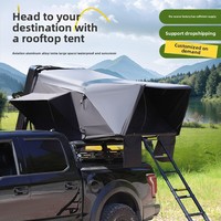 Carpa de Techo Rígida Eléctrica Automática con Apertura Lateral Zentopia, Doble Capa, Impermeable para las Cuatro Estaciones, para Ford F150 y Tacoma Pickup