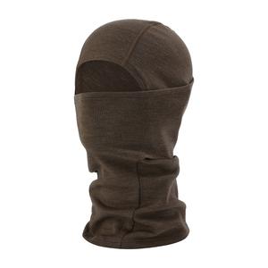 Masque de ski d'hiver chaud en laine mérinos 100% extérieur, noir, élastique, 1 trou, pour femmes et hommes, <span class=keywords><strong>cagoule</strong></span> - Product Image 2