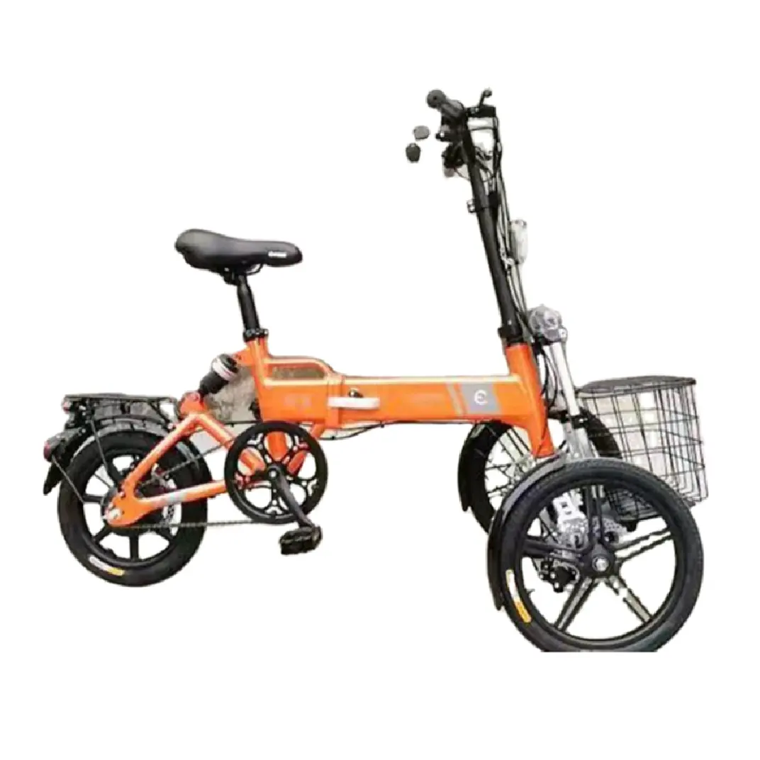 AERA-K3 cina fabbrica più recente pieghevole bicicletta elettrica a tre ruote bici elettrica città strada inclinabile e-bike con batteria al litio