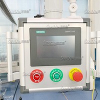 Machine de remplissage et de bouchage entièrement automatique à plateau tournant rotatif pour liquides et sérums, en acier inoxydable 304/316