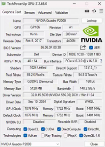 Factory Price Quadro P2000 5G GDDR5 P1000 P2000 P4000 P5000 GDDR5 GPU Graphics Video Card for Computer Factory Price Quadro P200 - Product Image 5