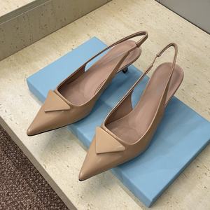 High-quality women's leather-soled stylish multi-functional high-heeled shoes with elegant and classic design, suitable for outd - Product Image 5